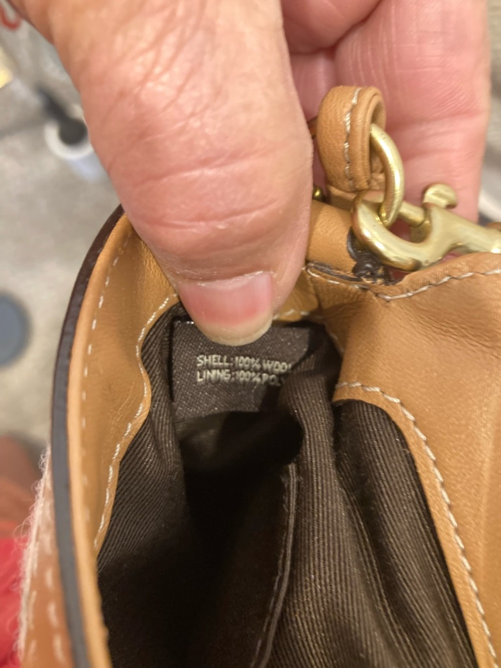 Coach Hampton Plaid Wool Tattersall Wristlet Clutch Wallet - Picture 7 of 11